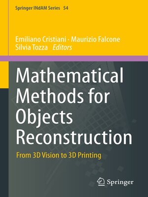 cover image of Mathematical Methods for Objects Reconstruction